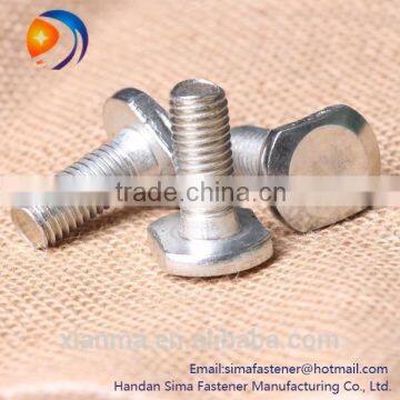 China fastener alloy steel grade 8.8 M18 M6 T-bolt