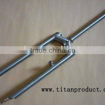 Titanium Mountain Bike Fork with V Brake Only