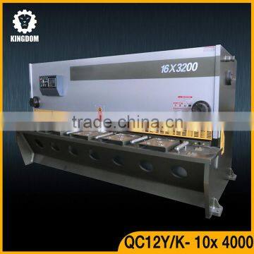 Kingdom cnc sheet iron metal stainless steel cutting machine shear plate