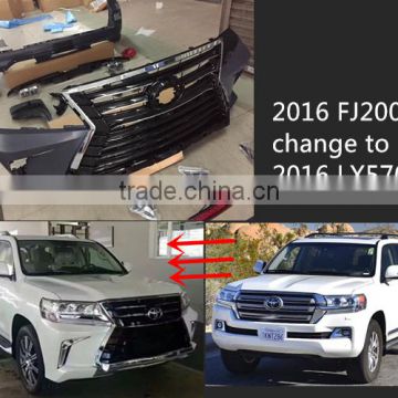 2016 land cruiser fj200 change to 16 lx570 body kit