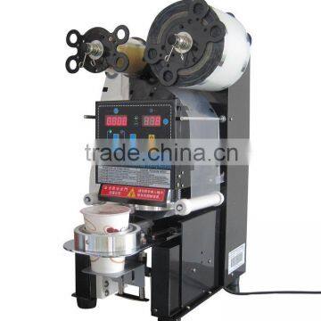 digital cup sealing machine for plastic bubble tea cup