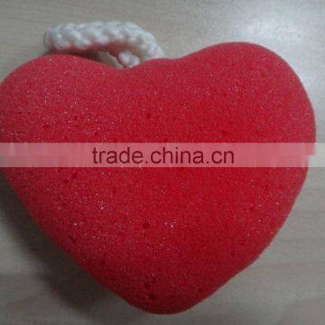 Hearts Body Scrubber,Bath Sponge