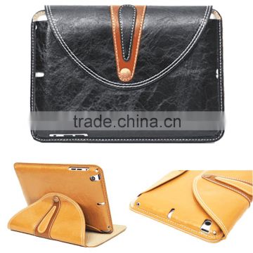 Fashional design high quality leather smart case for ipad mini 2/3