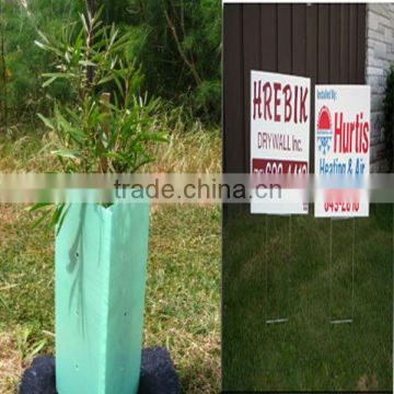 corrugated plastic tree guards,correx plant protector,coreflute guard