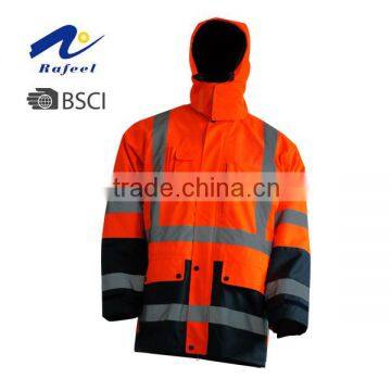 high visibility two tone 5 in 1 jacket