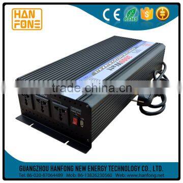 3000w/3kw dc ac power inverter with charger,12/24v dc 220v/230v ac inverter