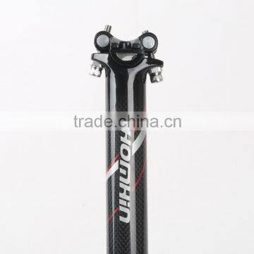 PK004 MTB Bike parts Carbon SeatPost Racing Bicycle Seat post 27.2-31.6MM 300-450MM HOMHIN