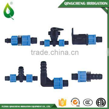 Drip Irrigation Blue Lock Tee for Tape photo-2