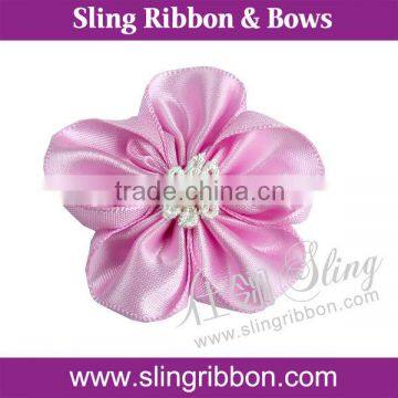 High Quality Handmade Ribbon Flower Wholesale