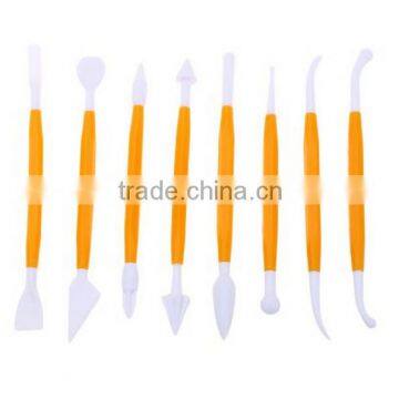8pcs 16 Patterns Fondant Cake Gum Paste Decorating Flower Sugar Craft Modeling Tool photo-2