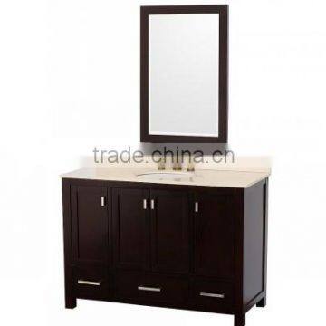 48 inch Modern Espresso Single Sink Bathroom Vanity LN-S5101