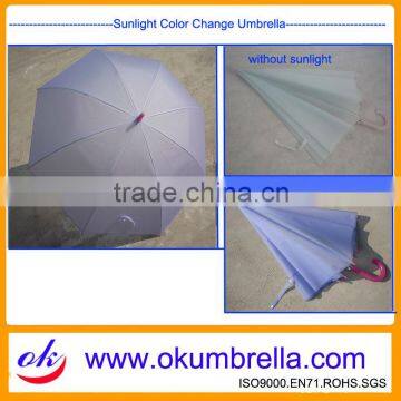 2013 New Patent Umbrella, New Transparent Color Change Umbrella OKN10