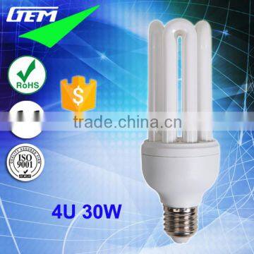 CE ROHS T4 12MM 2700K 6400K 4U 30W Energy Saving Lamp