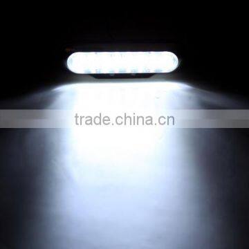 Universal White 16 LED Daytime Running Light DRL Car Fog Day Driving Lamp 2pcs photo-4