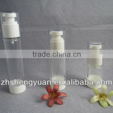 15ml,30ml,50ml airless cosmetic plastic bottle