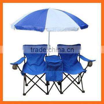 folding beach chair with umbrella