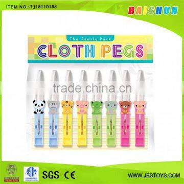 10PCS Plastic animal cloth pegs TTJ15110195