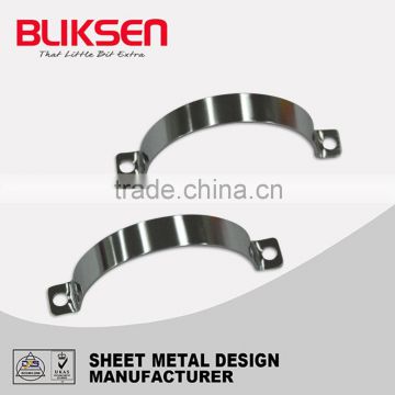 Bliksen custom durable stainless steel pipe clamp bracket