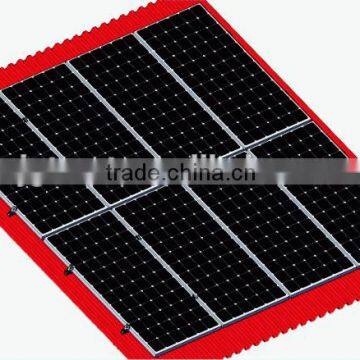 Color Steel Tile Roof PV Bracket (U-rail)