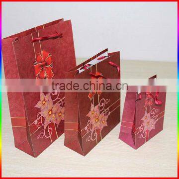 Hot sales happy birthday gift paper bags for shopping and promotiom,good quality fast delivery