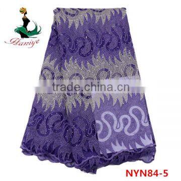 2016 Haniye Tulle Lace Fabric, African Net Lace, Wholesale African Lace Fabrics/NYN84 photo-4