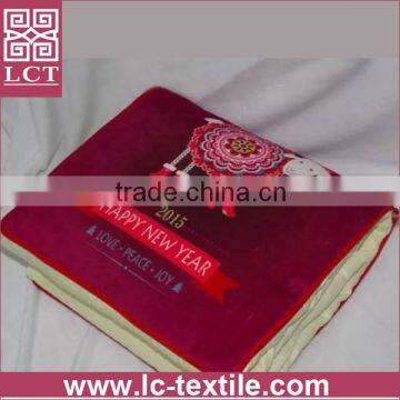 Wholesale Softest Personalized Imprint Multifunctional Fuzzy Pillow for Holiday Celebration(LCTP0104) photo-2