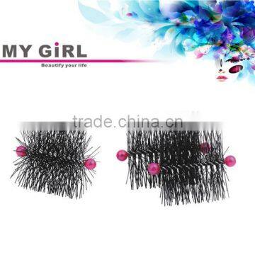 MY GIRL aluminium abs nylon heated Stainless steel wire needle metal hair rollers