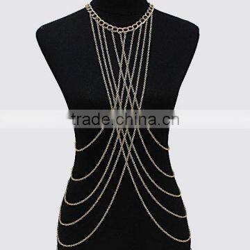 New alloy body chain body jewelry