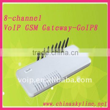 GOIP8, 8 ports voip gsm gateway/giop gsm gateway