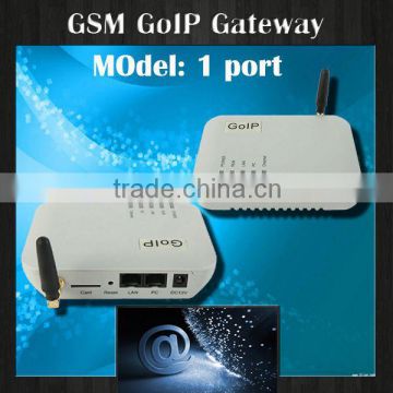 Hot voip gateway! 1 port gsm goip gateway,ip to asi gateway