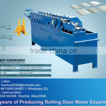 Ordinary Rolling Door Sheet Forming Machine series/Roll Forming Machine rolling shutter strip making machine