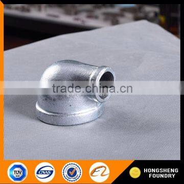 Factory manufacturer baked galvanized malleable iron pipe fittings