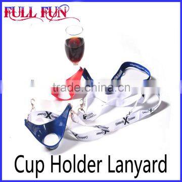 2016 Various Style Cup Holder Lanyard Polyester Lanyard photo-3