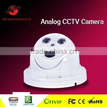 2015 New arrival hottest products cemra waterproof infraded 1/3 Cmos Sensor 800TVL dome analog CCTV camera