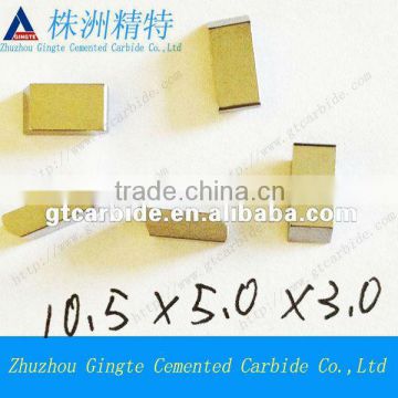 Tungsten carbide saw tips for TCT circular saw blade