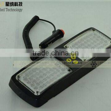 Red and Blue Led Strobe Warning Panel Visor Light photo-4