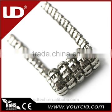 UD Staggered fuse clapton coil/Staple staggered fuse clapton coil premade coil