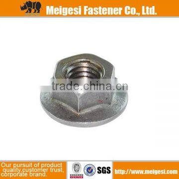 China Manufacture High Quality Good Price Carbon steel Zinc Plated Standard DIN6923 Hex Flange Nut dard DIN6923 hex flange nut