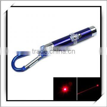 Cheap! 2 in 1 LED Flashlight Laser Diode 650nm 5mW