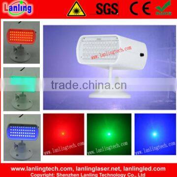 48PCS*0.2W Aluminum housing RGB Mini Indoor Spot LED disco Strobe Light