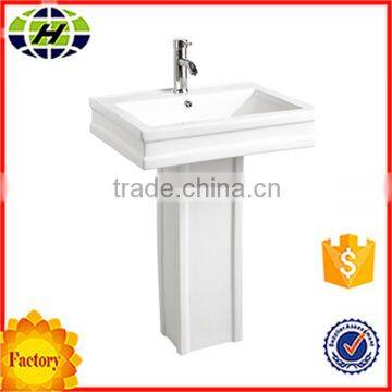 China Ceramic Sanitary Ware Unique Pedestal Sinks for Sale