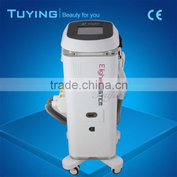 TWO handles laser machine Elight hair removal machine IPL equipment for hair removal RF machine tattoo removal laser