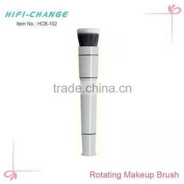 brush powder compact rotating makeup applicator HCB-102