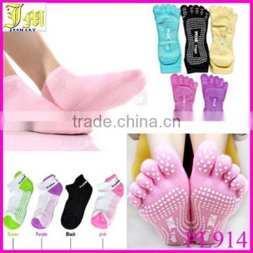 Fashion Women Yoga Gym Dance Sport Exercise Rubber Anti Slip Massage Fitness Warm Socks