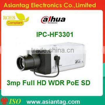 Dahua 3mp Full HD WDR mini IP Box Camera IPC-HF3301