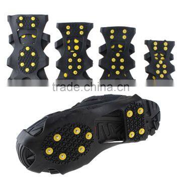 Outdoor Non-slip Spikes Snow Step Ice Crampons Shoes Grips Cleat Hiking Climbing