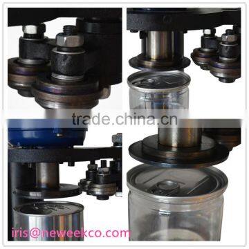 Neweek High Quality Commercial Used Food Cans Sealer Manual PET Plastic Tube Sealing Machine photo-3