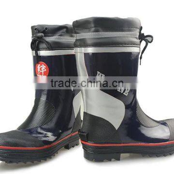 Popular in Japan Market Custom Made Cheap Unisex Wellies Rubber Rain Boots photo-6