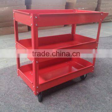 Three Shelf Steel Service Cart