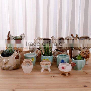 Ceramic Flower Pot for balcony